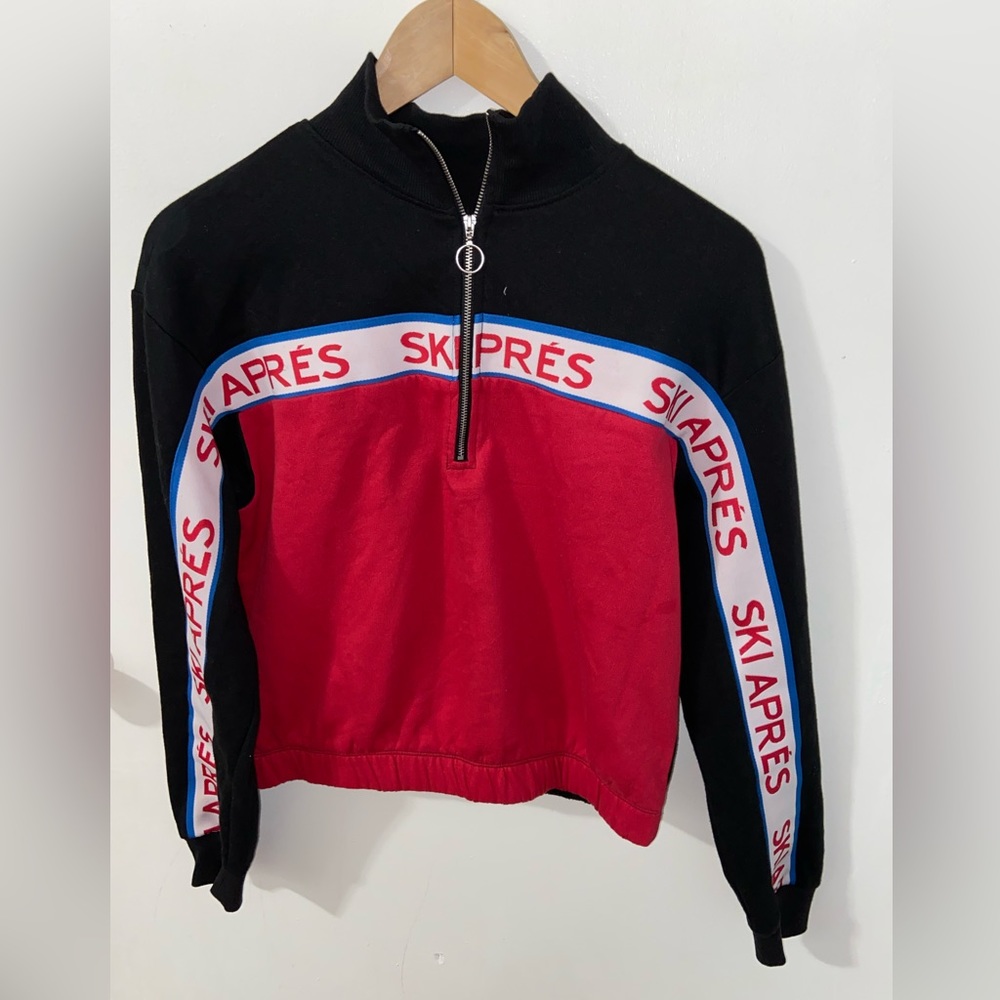 Aprés Ski half zipped Women Sweater